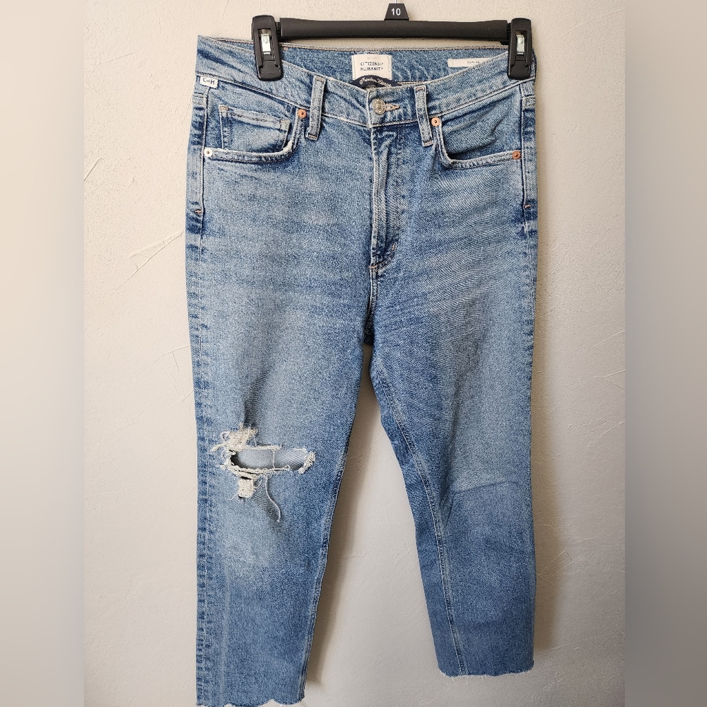 Citizens Of Humanity Women's Blue Slim Jeans